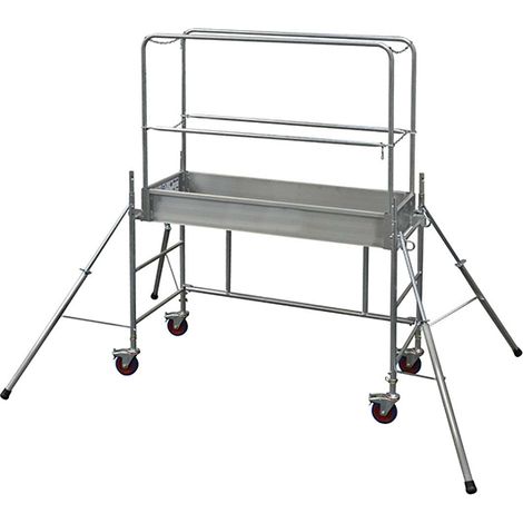 Trabattello altezza piano 0.90m - Altezza di lavoro massima 2.90m - 12.532