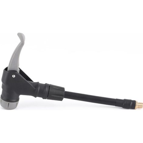 Adaptateur de tuyau de gonflage de pneu 2 en 1, mandrin de gonflage, tube d'extension en caoutchouc pour valve de pneu américaine et française (1/5)
