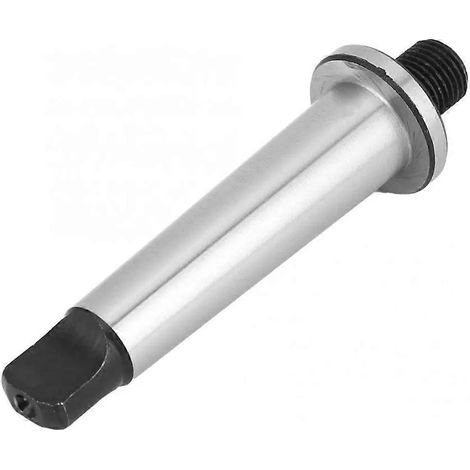 Adaptateur MT2 pour mandrin de perçage fileté 1/2"-20, filetage conique Morse trempé. (1/4)