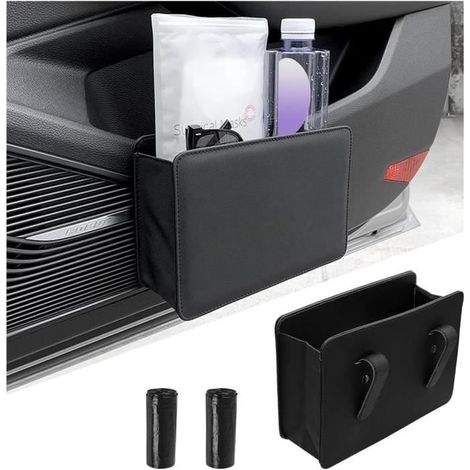 Auto-Mülleimer – Luxus – Faltbar – Wasserdicht – PU-Leder – Kompakt und praktisch (1/4)
