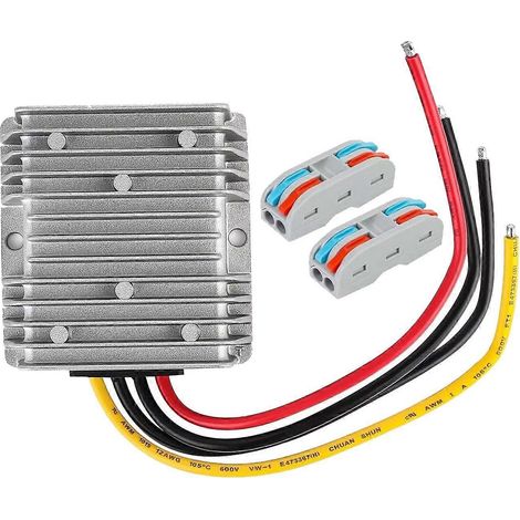 Convertisseur DC 24V vers DC 12V 30A 360W, régulateur de tension abaisseur étanche DJ (1/5)