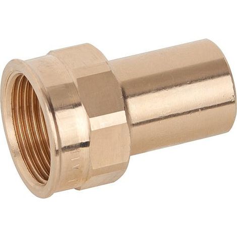 Mamelon bronze mâle CU diamètre 18 taraudé 20x27 - VIEGA (1/2)