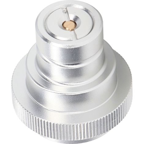 Adaptateur pour eau gazeuse DUO pour Terra pour Art, tête de conversion à dégagement rapide pour le gonflage des bouteilles de gaz, argent
