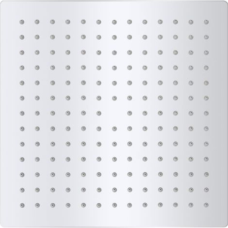 Maison Exclusive - Cabezal de ducha efecto lluvia 2 uds acero ino (1/5)