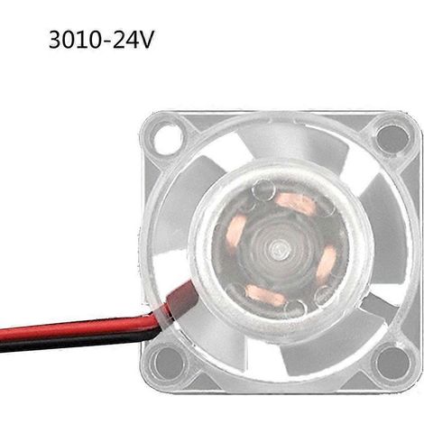 Kühlventilator für 3D-Drucker 2510, 3010 und 4010, leuchtender Kühlkörper, 24-V-Hydrauliklager