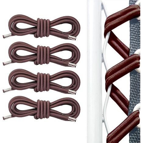 4 Pièces Corde de Remplacement, Élastique Oxford, 2 Longs 25cm 2 Courts 15cm, pour Chaise Longue Jardin
