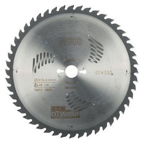 Lame de scie circulaire DEWALT stationnaire 315/30 mm 48WZ DT4332-QZ (1/2)