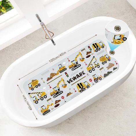 Tappetino da Bagno per Bambini Auto 100 X 40 cm (1/2)
