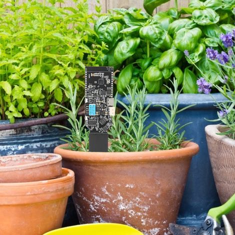 Module de capteur de température, d'humidité et d'électrolytes du sol TTGO T Higrow ESP32 WiFi Bluetooth DHT12 (1/5)