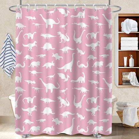 Rideau de bain imprimé polyester 180x180 aéré bâche polyester douche pour préparer la maison avant l’arrivée d’invités (1/5)