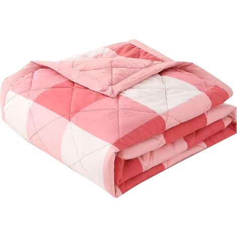 Couette Rafraîchissante - Fibre Polyester À Structure Creuse - Pour Dormir Frais En Été Et Lutter Contre Les Transpirations Nocturnes - Taille Double - 220 x 240 cm - 1 Pièce (1/5)