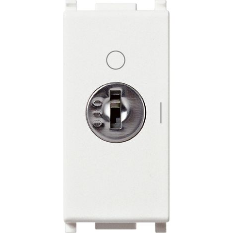 VIMAR - 14083.CU Interr. 2P 16(3)A +chiave unific. bianco
