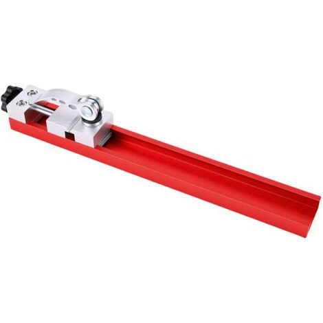Verstellbare Aluminium-Führungsschiene für Kreissägen aus Holz, für präzise elektrische Fräs- und Schneidarbeiten, 240 mm (1/5)
