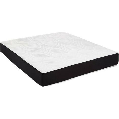 Dormipur V1080 Matratze 160 x 200 cm Weiß und Schwarz 22 cm
