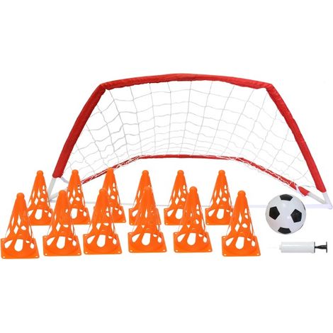 Porta da calcio Master 122 x 61 x 61 cm con accessori per l'allenamento (1/2)