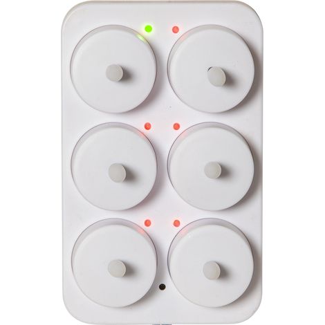 LED Teelichter Flamme Charge 6er Set USB warmweiß flackernd (1/5)