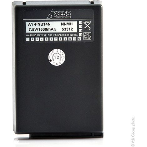 NX - Batterie talkie walkie 7.2V 1500mAh - AY-FNB14FNB-10FNB-12FNB-14FNB10F