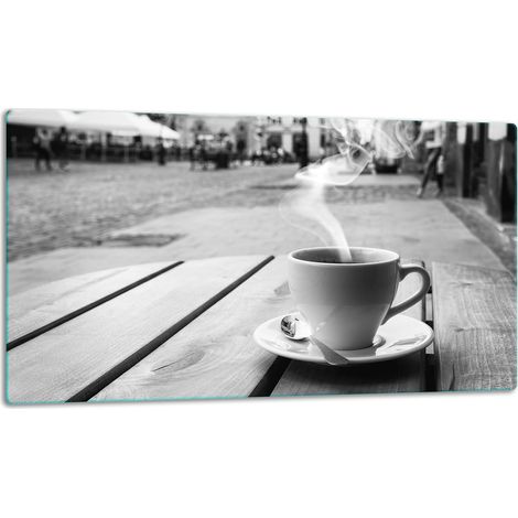 Tablero de corte de plato de vidrio 52x30 Caf (1/5)