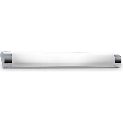 LED Spiegelleuchte IP44 Badleuchte Bad Wandlampe 61,5cm Wasserfest Licht Chrom