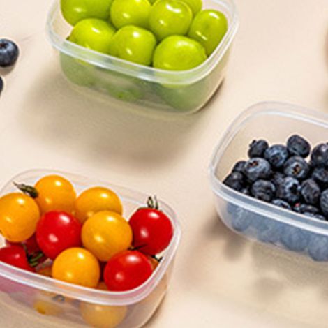 Boîtes à lunch de grande capacité, polyvalentes, sûres et portables, avec une excellente fermeture hermétique, idéales pour la maison. (1/5)