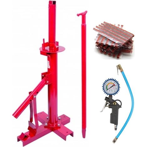 Démonte Pneu manuel Auto 13 à 21''- utilitaires - quad - 4x4 + 60 Mèches Pneu + 1 Pistolet gonfleur (1/3)