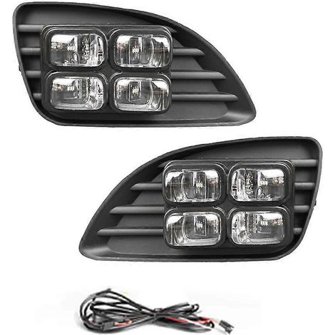 Feux de jour à LED, antibrouillards avant pour Toyota Camry 2010-2011, feux de pare-chocs avant, clignotants, accessoires JXLGV (1/5)