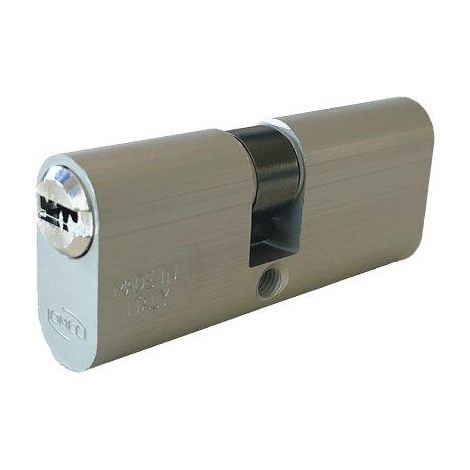 CILINDRO OVALE 2140L OMEC  ALLUMINIO CHIAVI 3 MM 70 35+35