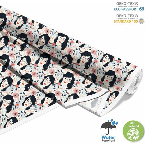 TESSUTI DECORATIVI PER ESTERNI OXFORD - Motivo Femminile  DX10291 (1/5)