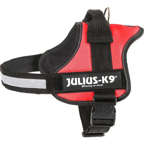 Pettorina Julius K9 PowerHarness per città e passeggiate Tg M misura 0 torace 58-76 cm peso 13-25 kg - Blu (1/5)