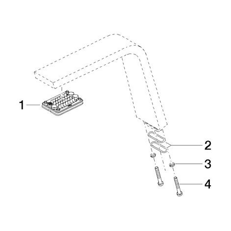 Dornbracht 90117000900-00 Bec de robinet Pièces de rechange