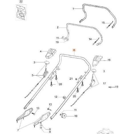 GUIDON ORIGINAL EMAK 8203343BR