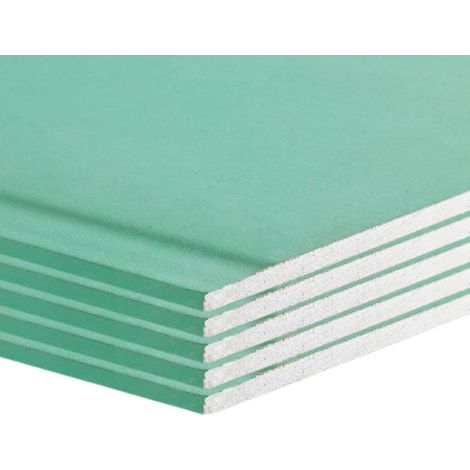 Lastra cartongesso h2 ba13 1200x2000 ambienti umidi confezione 5 pezzi (1/5)