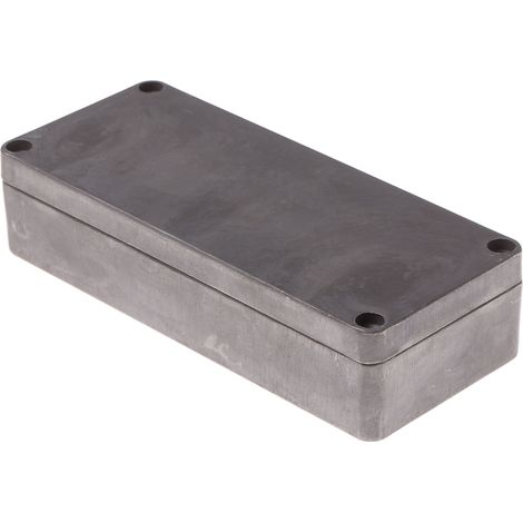 Boîtier RS PRO en Fonte d'aluminium, 150 x 64 x 34mm, Argent IP66 ( Prix pour 1 ) (1/2)