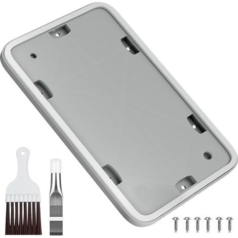 Porte de maintenance 646776 compatible avec sèche-linge Bosch Siemens Série 6/8 IQ300–IQ800 + 2 brosses de nettoyage pour filtre et condenseur – Kit complet de nettoyage pour sèche-linge (1/5)