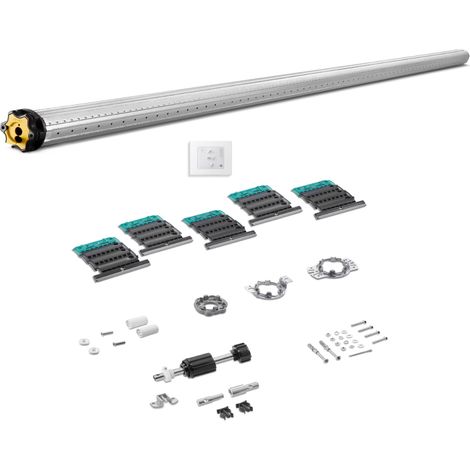 Somfy – Kit motorisation OXIMO IO 30/17 pour volets roulants – Moteur 230V – Couple max 30Nm – Protection au gel et détection d'obstacle (1/2)