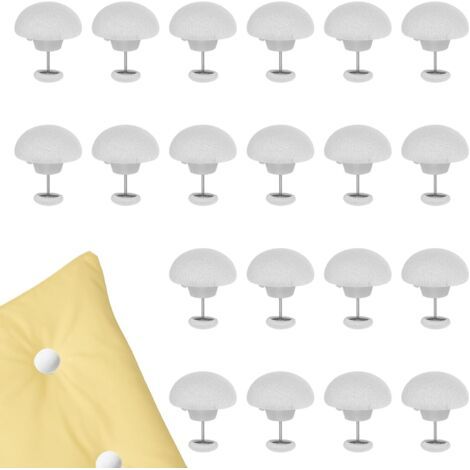 QORVA-20 Pièces Pince Couette,Clip Couette Attache,Pince Housse de couetté,Clips de Fixation Champignons avec Boutons pour Matelas Housse de couettés