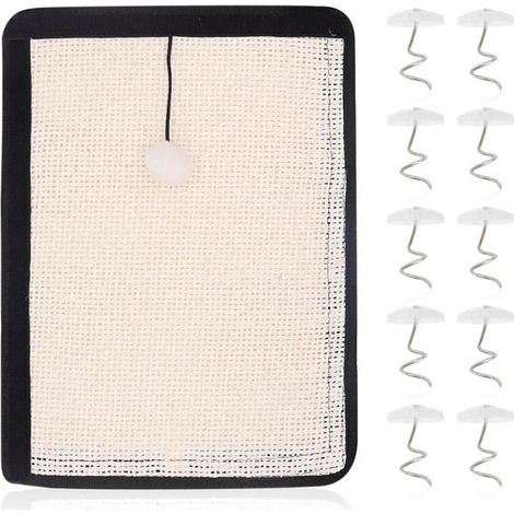 Tapis griffoir - Non spécifié - 50 x 40 cm - Sisal - Protection anti-rayures - Durable (1/4)