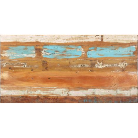Dessus de table rectangulaire 60x100 15-16 mm Bois récupéré (1/5)
