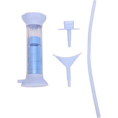 Haltères respiratoires réglables, entraîneur profond, exercice Abdominal pour la maison et le bureau, bleu (1/5)