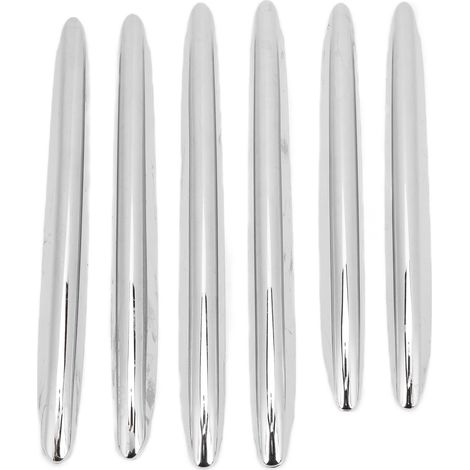 GARRYFIZH 6 grilles d'évent de capot moteur chromées - Garniture pour Mercedes-Benz R172 SLK 2011‑2019 (1/5)
