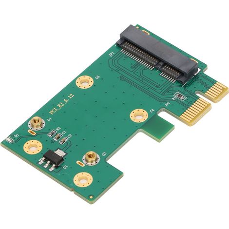 Mini-PCIe-zu-PCIe-Netzwerkkartenadapter: sorgfältige Fertigung, einfache Bedienung, geringes Gewicht und tragbar, PCB-Material. (1/5)
