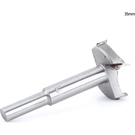 Broca Forstner para madera, brocas Forstner de carburo cementado, herramienta para taladrar agujeros planos, broca para sierra (35 mm) (1/5)