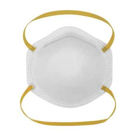 GIME 2575493 MASQUE ANTI POUSSIÈRES FINES SANS SOUPAPE FFP2 20 PC(S) DIN EN 149:2001 + A1:2009 (1/4)
