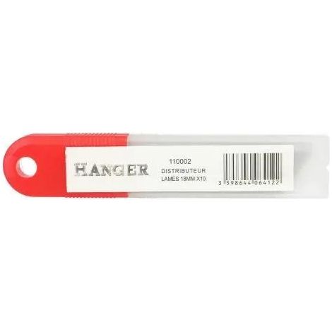Hanger Distributore di lame sécables nero 10 lame