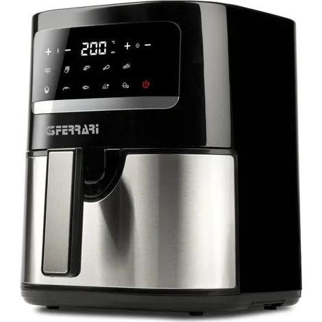G3 Ferrari FRIGGISANO 4.5 L Freidora Negra Potente