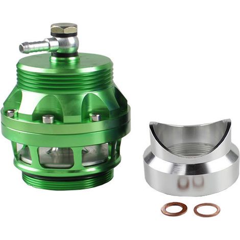 Blow-off-Ventil für Fahrzeugmodifikationen, Turbolader-Einlass-Blow-off-Ventil BOV1008 - Grün (1/4)