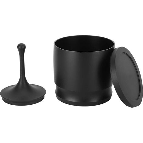 Coffee Powder Picker Stainless Steel 58mm Blind Stainless Steel Container Powder Receiver for Coffee Grinder Accessory EK43 (1/5)