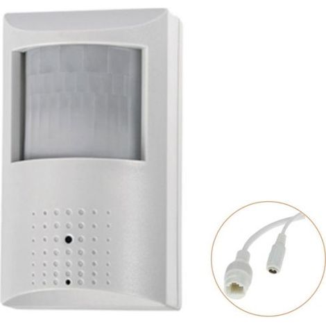 SYS telecamera IP 2,4MP POE in finto sensore antifurto con infrarossi - IPG1H200 S