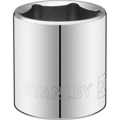 Douille Stanley 3/8" 6 pans 20 mm (1/3)