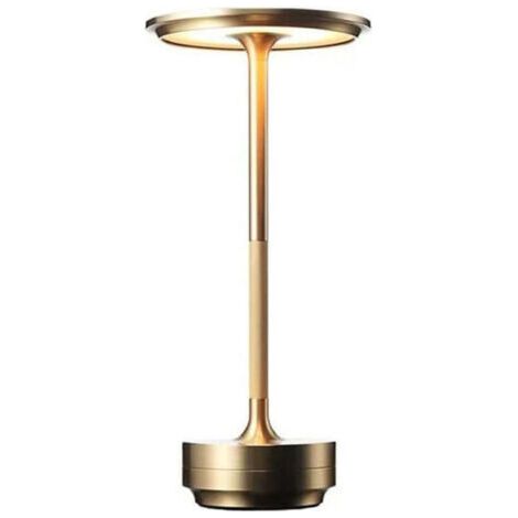 Lampe de table LED rechargeable sans fil,intensité variable en continu, lampe de table d'extérieur (1/5)
